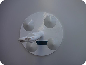 Installed Poly Panel Anchor